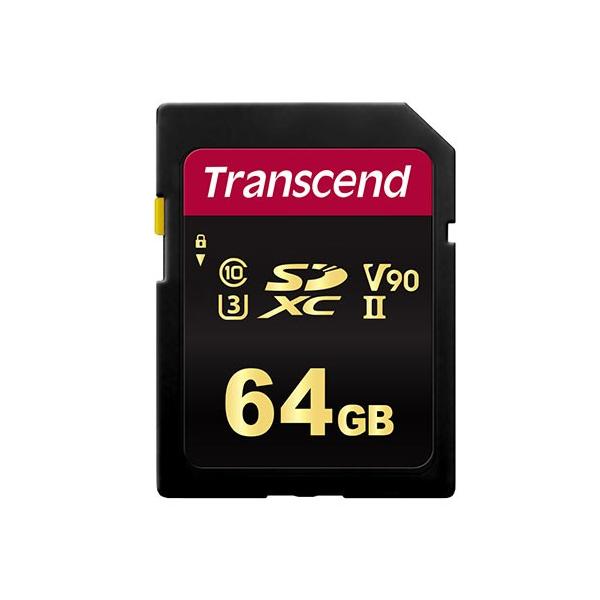 SDXCJ[h 64GB Class10 UHS-II V90 TS64GSDC700S gZh Transcend lR|XΉ