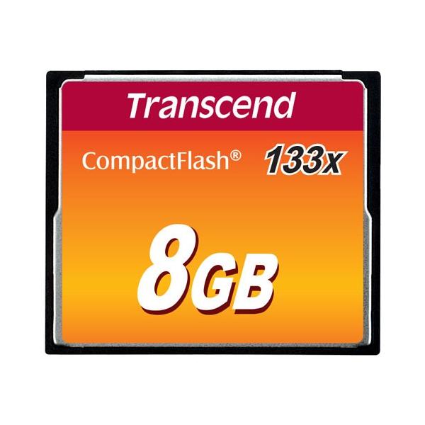 コンパクトフラッシュ CF 8GB 133倍速  TS8GCF133 トランセンド Transcend ネコポス対応