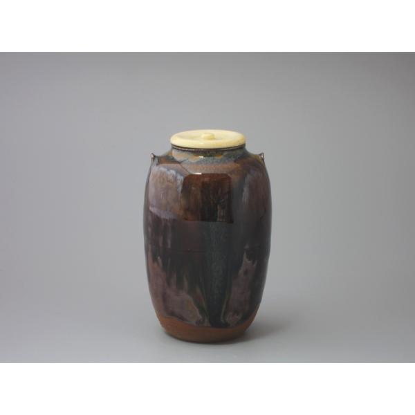 高取耳付茶入 十四代亀井味楽造 共箱 : 茶道具商 越中屋 - 通販