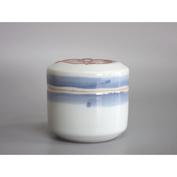 河合卯之助　大海 茶入　茶道具 赤絵雪吹茶器 河合卯之助造 共箱 : 茶道具商 越中屋 - 通販 - Yahoo