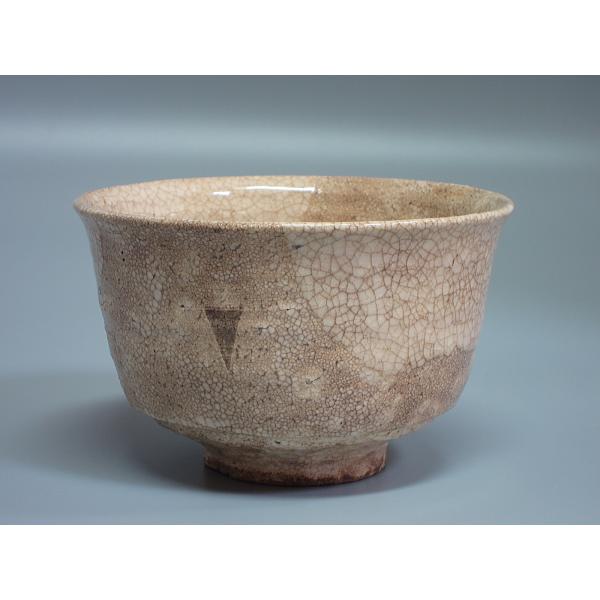 井戸風古萩茶碗