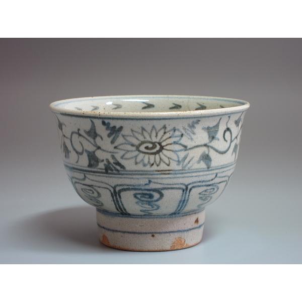 安南写茶碗 楽山窯（清水日呂志監修） 共箱 ニュウあり特価 : 茶道具商