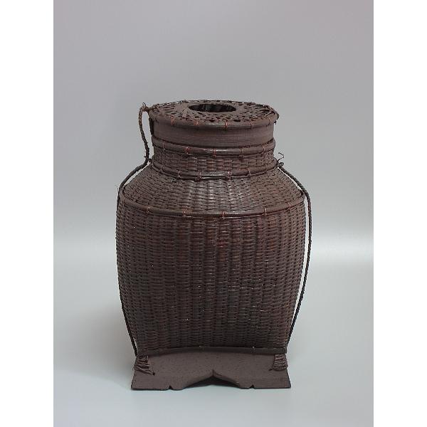 南蛮籠花入（共蓋付） 紙箱入 : 茶道具商 越中屋 - 通販 - Yahoo