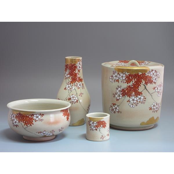 色絵雲錦皆具 平安春峰(井上春峰)造 共箱 : 茶道具商 越中屋 色絵雲錦皆具 平安春峰(井上春峰)造 共箱 : 茶道具商 越中屋