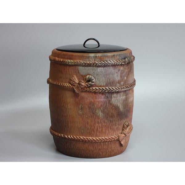 備前焼　水指　茶道具　茶器 備前焼俵水指 難波周作造 紙箱 : 茶道具商 越中屋 - 通販