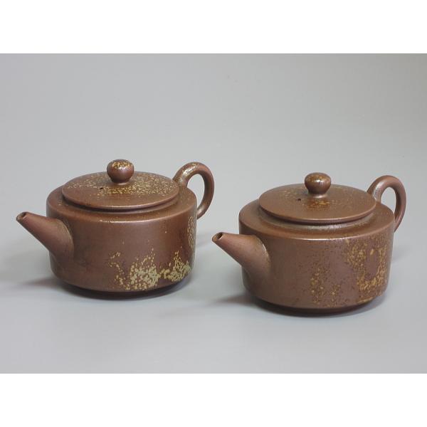 木村陶峰　急須　備前焼 箱付き 備前焼急須一双 木村陶峰造（2個セット） : 茶道具商 越中屋 - 通販