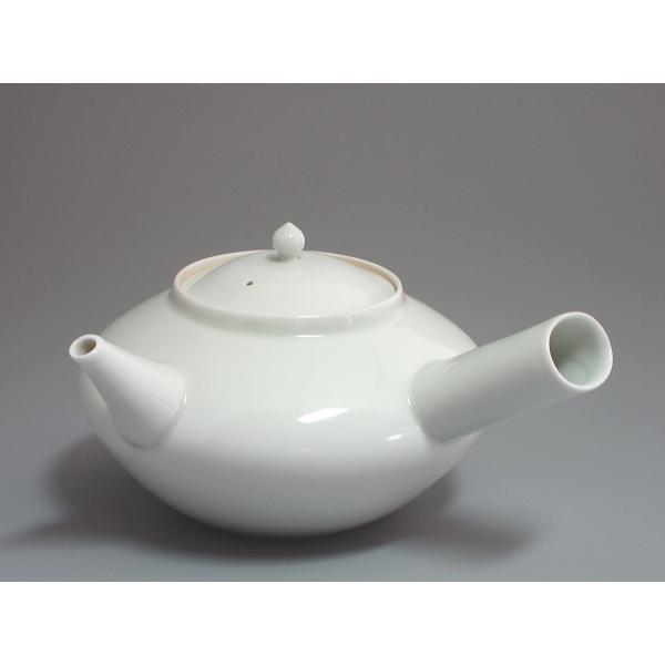 京都清閑寺焼 白磁横手急須 村田亀水造 : 茶道具商 越中屋 - 通販