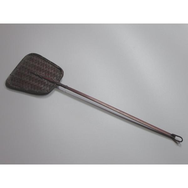 煎茶炉扇 黒染竹 32cm : 茶道具商 越中屋 - 通販 - Yahoo!ショッピング