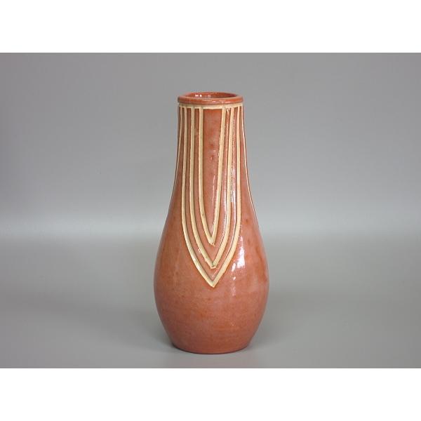 赤楽笹紋杓立 川崎和楽造（本体のみ） : 茶道具商 越中屋 - 通販