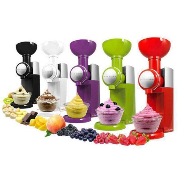 フルーツアイスクリームマシン 業務用 家庭用 自動冷凍フルーツデザートマシン ビッグボス Swirlio 110V(国内対応) etech-commerce_157174266