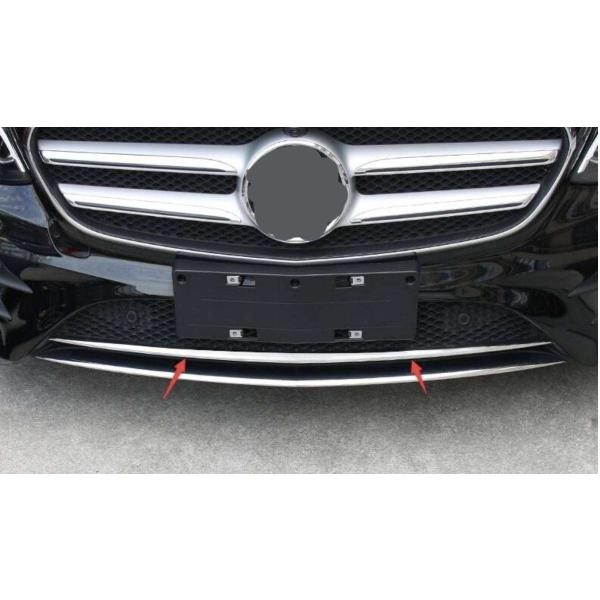 ベンツ フロント バンパー ガーニッシュ バー トリム カバー W213 AMG メッキ