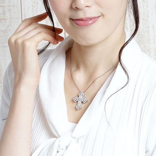 メンズ ネックレス クロス イエローゴールド 18k K18 ダイヤモンド ペンダント 十字架 アンティーク Yg Sagaretxe Net