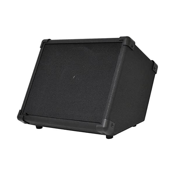 Belcat ベルキャット デジタルドラム・キーボード用アンプ 15W 2ch入力 AUX IN搭載 AP-15DK ブラック