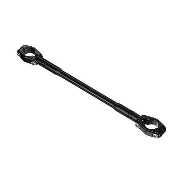ハリケーン(HURRICANE) ハンドルブレース φ7/8インチハンドル用 スリムタイプ Mサイズ 280mm オールブラック HB0691B