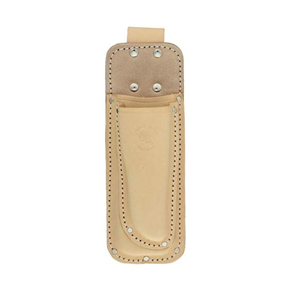 コヅチ(KOZUCHI) ヌメ皮 剪定鋏・折鋸ケース2段 型押 SN-24