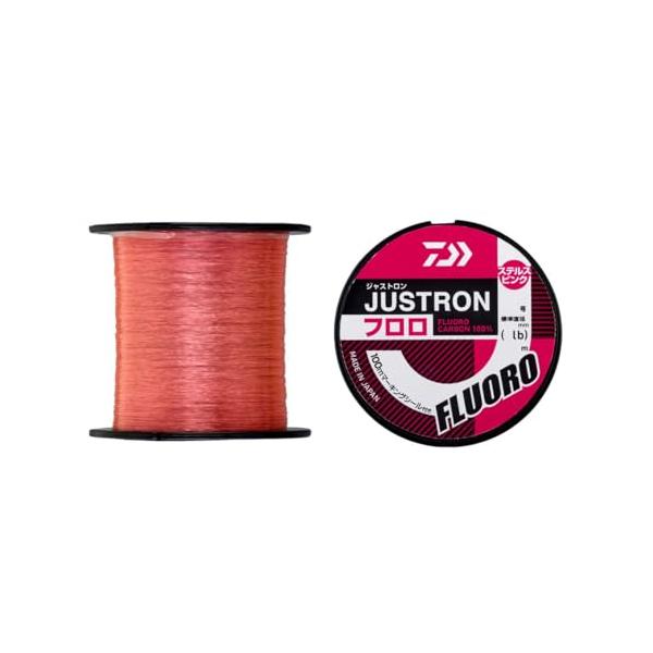 他サイト： ダイワ(DAIWA) フロロカーボンライン ジャストロン フロロ ステルスピンク 0.8-300の商品画像