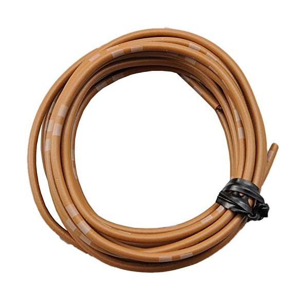 デイトナ(Daytona) 配線 コード AVS0.75(許容電力14A/12V) 純正色ハーネス 2m 茶 93190