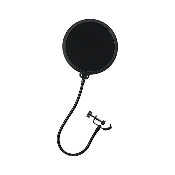 他サイト： SD GAZER PF1 ポップガード ポップブロッカー ポップフィルター ボーカルレコーディング 宅録 レコーディング 配信用途 二重構造でクの商品画像