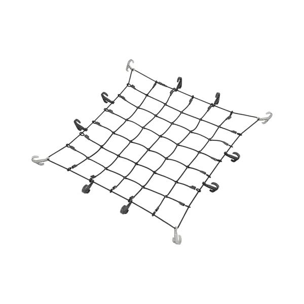 カーメイト(Carmate) INNO 車用 カーゴネット S サイズ(90cm x 80cm)線径8mm 極太ゴム フックの数:12 荷物 固