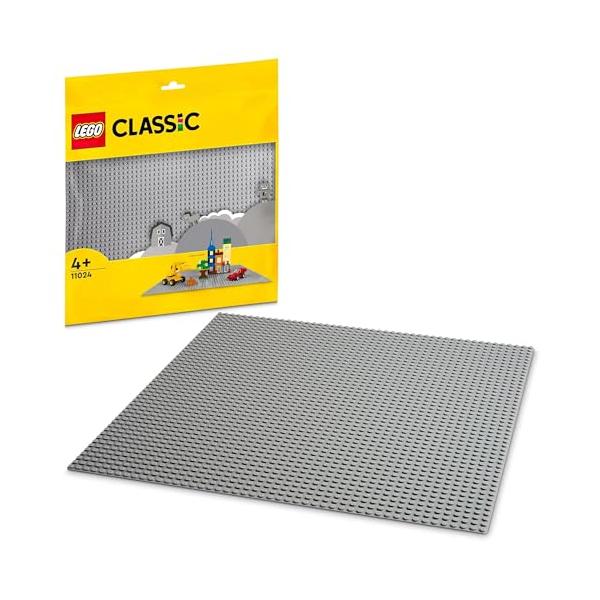 レゴ(LEGO) クラシック 基礎板(グレー) おもちゃ 玩具 誕生日 プレゼント ブロック 知育 男の子 女の子 子供 4歳 5歳 6歳 ごっ