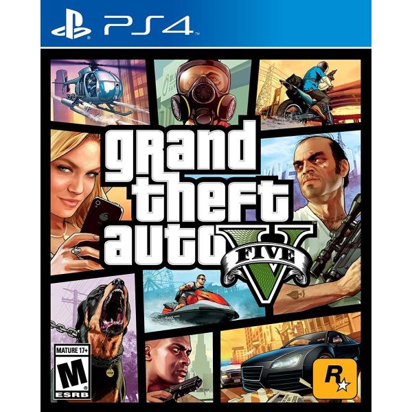 【中古】PS4 Grand Theft Auto V グランドセフトオート５ GTA グラセフ5 輸入 北米版