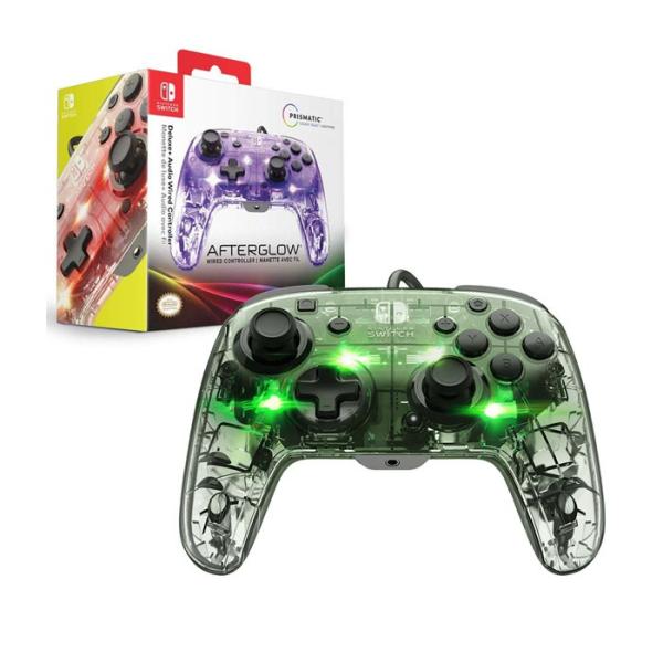 新品 Nintendo Switch ニンテンドースイッチ コントローラー Afterglow アフターグロー スケルトン 有線 背面ボタン イヤホンジャック付 Cr23 海外ゲーム専門店 Eternal Game 通販 Yahoo ショッピング