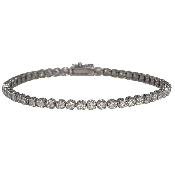 テニスブレスレット ダイヤモンド 3.00ct プラチナ ブレスレット 記念