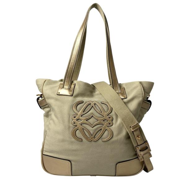 LOEWE（ロエベ） アナグラム 2way ショルダーバッグ トートバッグ 斜 