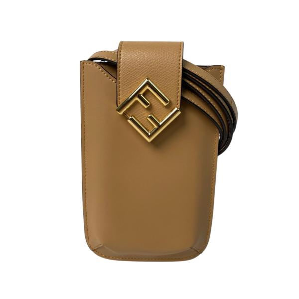 【極美品】FENDI フェンディ FFダイヤモンド フォンポーチ ショルダー FENDI（フェンディ） 美品 FENDI FFダイヤモンド フォンポーチ 7AS188
