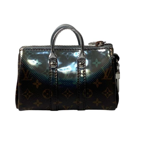 美品 LOUIS VUITTON ミニキーポル メタリックミラー M01428 