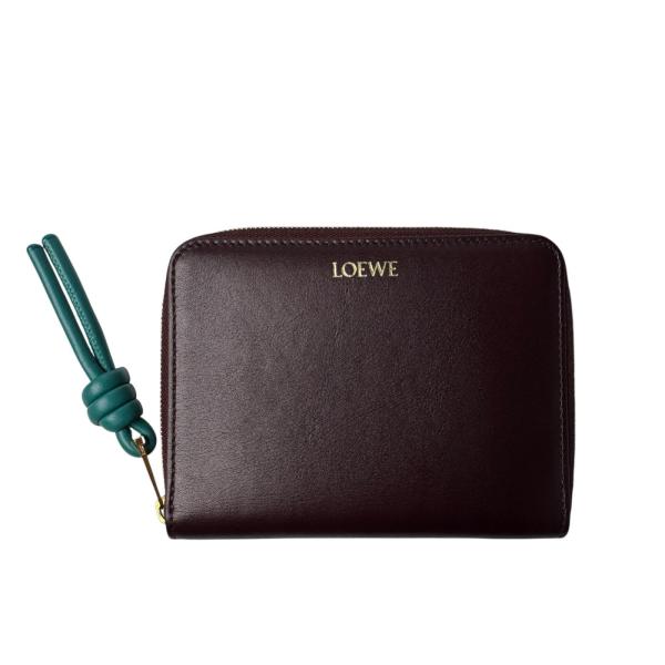 LOEWE（ロエベ） ノット コンパクト ジップアラウンド ウォレット