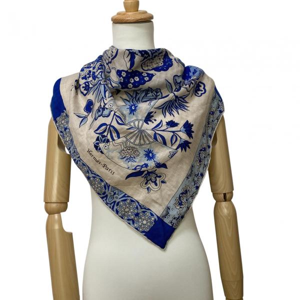 HERMES（エルメス） 美品 レディース トライアングルジェアン 花咲く