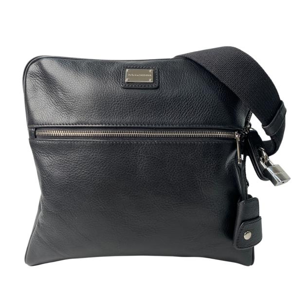 ドルチェアンドガッパーナ　D&G ショルダーバッグ　メッセンジャー　ブラック ドルチェアンドガッバーナ D&G Dolce＆Gabbana メンズ ショルダー