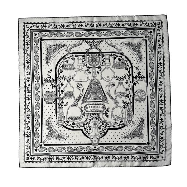エルメス HERMES カレ55 鎧 ETRIERS BANDANA スカーフ レディース HERMES（エルメス） カレ55 鎧 ETRIERS BANDANA スカーフ レディース