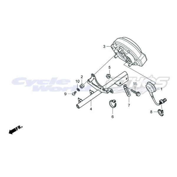 専用ページです ホンダ（HONDA） 37250-NX7-000 タコメーターASSY HRC ホンダ
