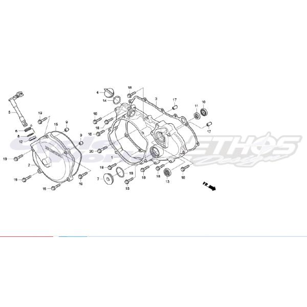 ホンダ（HONDA） 11391-NX7-000 ガスケット,Rカバー HRC ホンダ