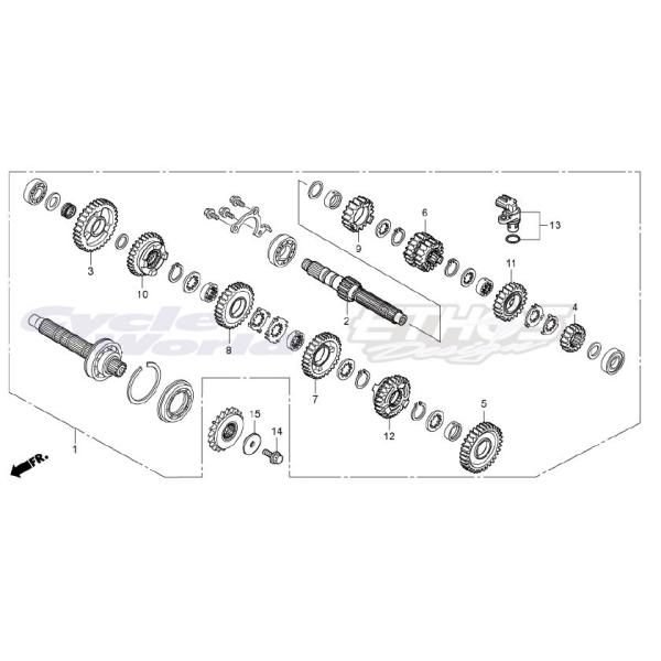 23521-MFL-R10 MA,C6-P1iP1-27T) CBR1000RR-SP2 2017 HRC z_[VO