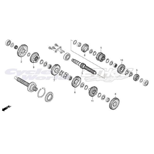 23522-NLR-A30 MA,C-6 P-2i28TjCBR1000RR-SP2 2017 HRC z_[VO