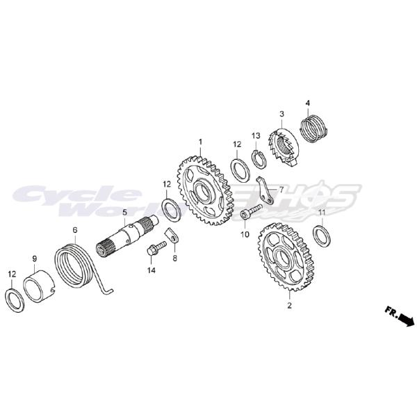 28230-NN4-000 �M�A�[COMP,�X�^�[�^�[�A�C�h���@RTL300R 2017 HRC �z���_���[�V���O