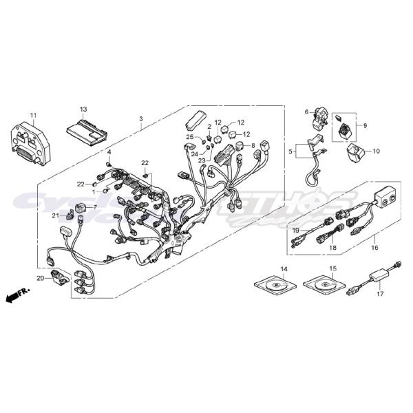 ホンダ 32100-NLS-000 ハーネス,ワイヤー CBR1000RR-SP2 2017