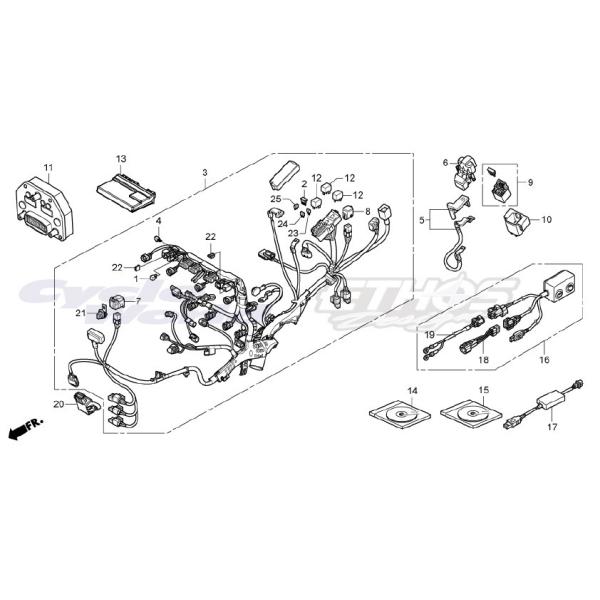 38770-NLS-700 ���j�b�g,COMP PGM-FI/IGN�@CBR1000RR-SP2 2017 HRC �z���_���[�V���O