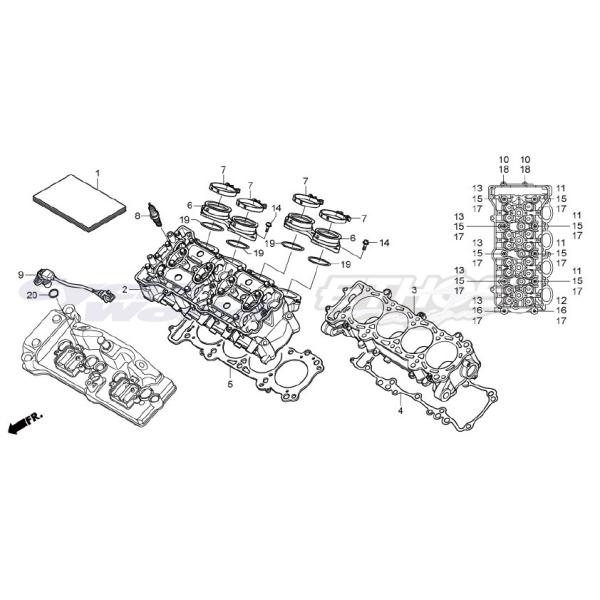 ホンダ（HONDA） 90012-NLS-000 ボルト,フランジ SH 6X108 SPL