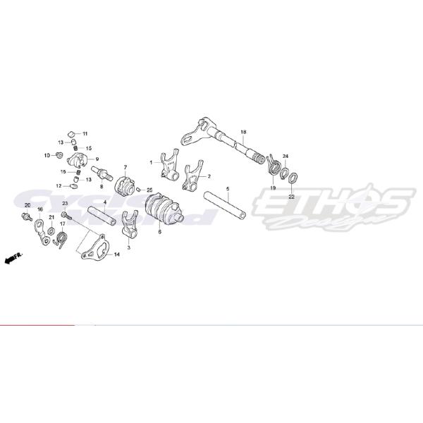 90022-MG8-000�@�s�{�b�g,�V�t�g�h�����X�g�b�p�[�A�[���@HRC �z���_���[�V���O