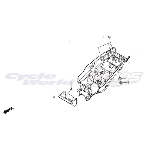 90115-KWW-620 2021GROM �X�N�����[,�o�C�U�[�Z�b�e�B���O�@HRC �z���_