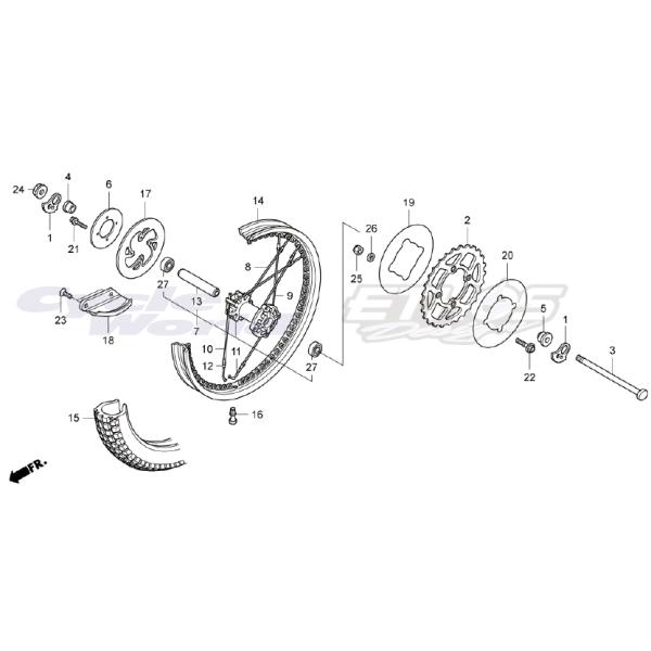 90309-ML3-791 ibg,U 8MM@RTL300R 2017 HRC z_[VO