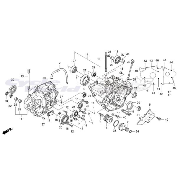 91303-HA0-004 O�����O 11�~1.9�@RTL300R 2017 HRC �z���_���[�V���O ���i�摜