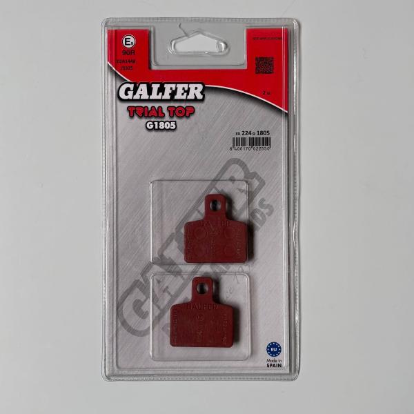 ETHOS FD224 ガルファーブレーキパッド TRIAL TOP トライアル エトス