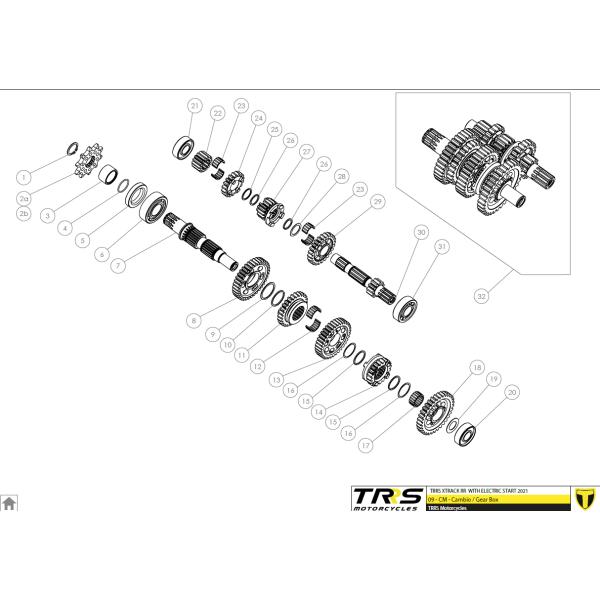 09014MT100 bV[,MVtg 20x16,65x1@TRRS K[VO