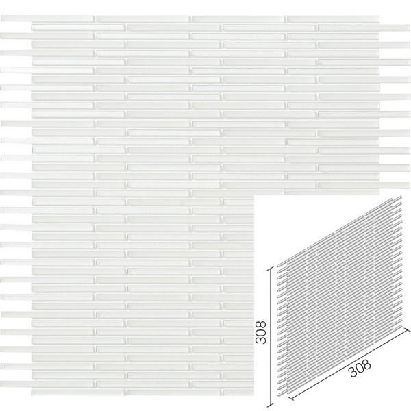 LIXIL スティックガラス 75×5角ボーダーネット張り DTL-755P1/SGL-1 