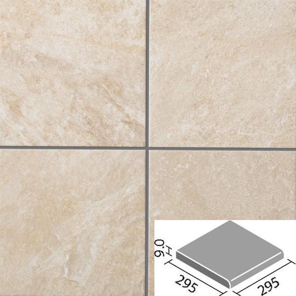 外装床タイル　 LIXIL　ベスパ　段鼻タイル　1箱　新品 LIXIL ベスパ<クォーツサイトタイプ> 300mm角段鼻 IPF-311/VSP